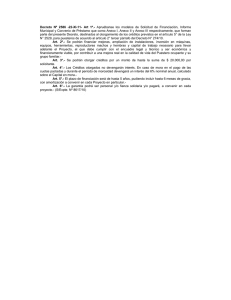 Decreto Provincial N° 2586/2011