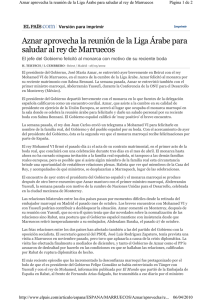 El País, crónica del 28/3/2002