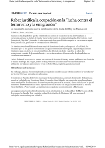 El País, crónica del 12/7/2002