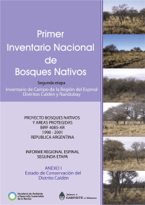 Estado de Conservación Distrito del Caldenal - Archivo PDF