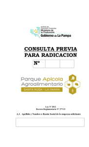 Formulario Consulta Previa - Archivo PDF