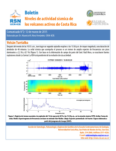 Boletín especial volcán Turrialba N°2, marzo 2015