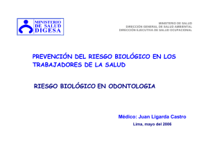 Riesgos Biologico en Odontologia (pdf)