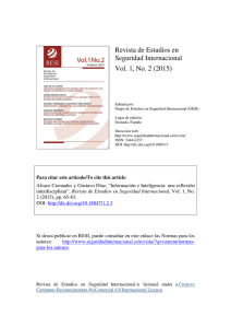 Revista de Estudios en Seguridad Internacional Vol. 1, No. 2 (2015)