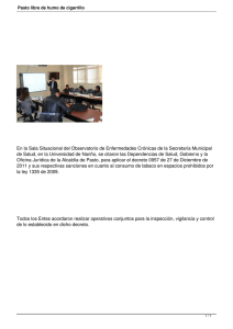 En la Sala Situacional del Observatorio de Enfermedades Crónicas de la... de Salud, en la Universidad de Nariño, se citaron las Dependencias...