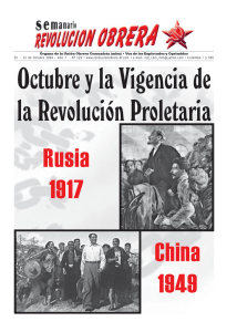 Órgano de la Unión Obrera Comunista (mlm) • Voz de... 25  - 31 de Octubre 2004 – Año 7 ...