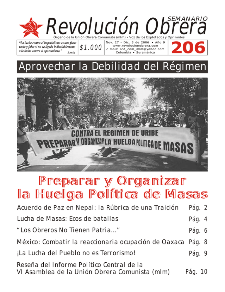 Revolución Obrera 206