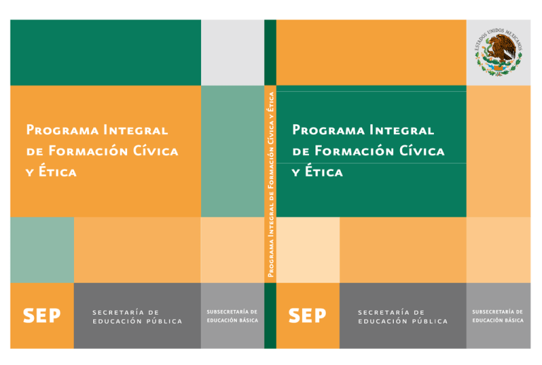 Programa Formacion Etica Y Civica Sep