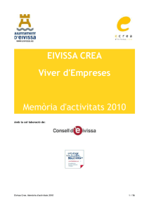 Memòria Eivissa Crea 2010