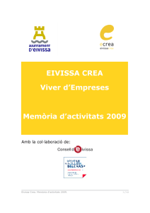 Memòria Eivissa Crea PDF