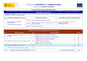 IFCT0510 GESTIÓN DE SISTEMAS INFORMÁTICOS