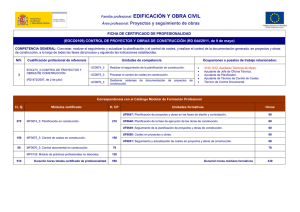 EOCO0109 CONTROL DE PROYECTOS Y OBRAS DE CONSTRUCCIÓN
