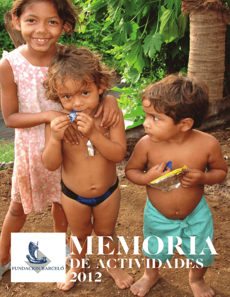 MEMORIA DE ACTIVIDADES 2012