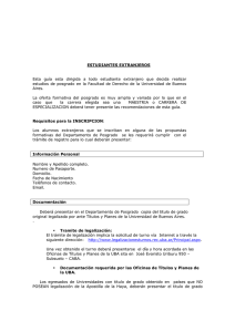 Información suplementaria para estudiantes extranjeros (pdf)