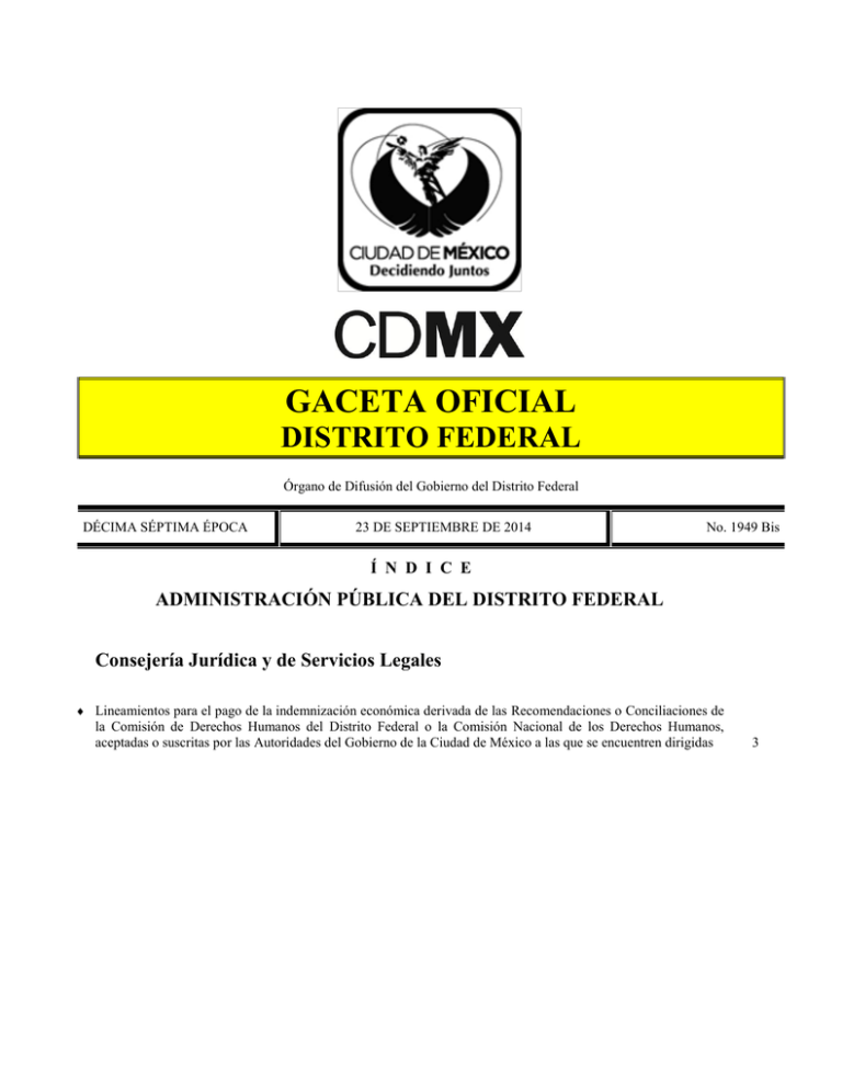 Lineamientos Para El Pago De La Indemnizaci n Econ mica