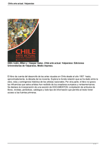 Chile arte actual Universitarias de Valparaíso, Medio impreso.