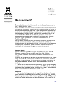 Principals actuacions en pdf
