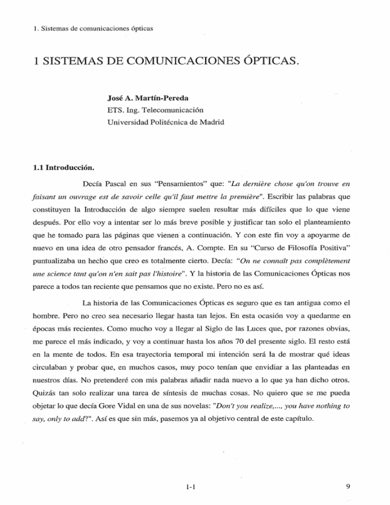 Sistemas Comunicaciones Opticas