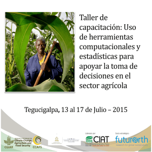 Agenda_Taller de capacitación_CCAFS_SAG-AGROCLIMAS