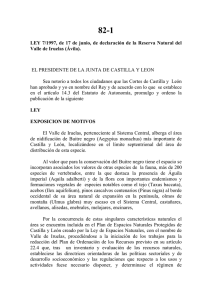 Reserva Natural (Ley 7/1997, de 17 de junio)