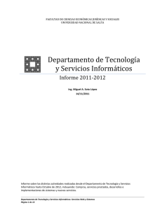 Informe de Gestión 11-2011 al 10-2012