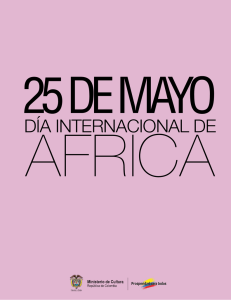25 de May. dia internacional de africa.[1]