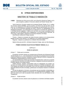 BOLETÍN OFICIAL DEL ESTADO MINISTERIO DE TRABAJO E INMIGRACIÓN 11039