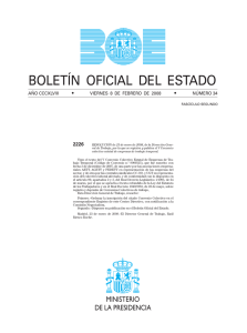 BOLETÍN OFICIAL DEL ESTADO • 2226