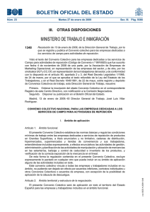 BOLETÍN OFICIAL DEL ESTADO MINISTERIO DE TRABAJO E INMIGRACIÓN 1348