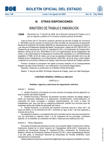 BOLETÍN OFICIAL DEL ESTADO MINISTERIO DE TRABAJO E INMIGRACIÓN 12896