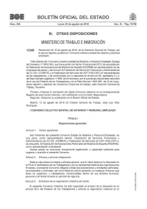 BOLETíN OFICIAL DEL ESTADO MINISTERIO DE TRABAJO E INMIGRACiÓN 111. OTRAS DISPOSICIONES