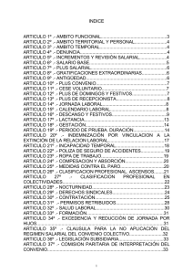 INDICE  ARTICULO 1º .- AMBITO FUNCIONAL.....................................................3