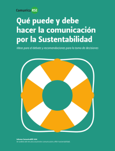 comunicacion sustentabilidad