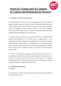 Lee la Intervención del Comité de Empresa ONS en la sesión de Trabajo del Parlamento