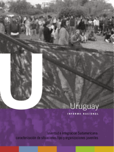 U Uruguay Juventud e Integración Sudamericana: caracterización de situaciones tipo y organizaciones juveniles