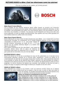 Bosch Motor / Bater a / Display