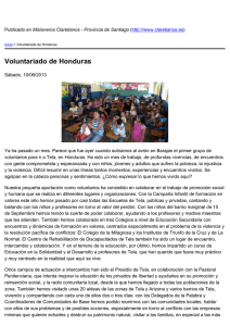 Voluntariado de Honduras