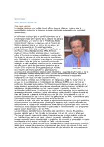 16. Revista Dinero, febrero 6 de 2004. “Una papa caliente”.