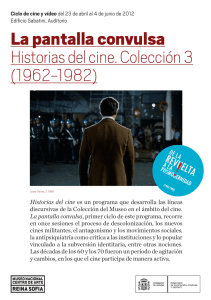 Programa de La pantalla convulsa . Historias del cine. Colección 3 (1962-1982).