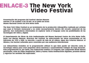 Enlace-3. The New York Film Festival
