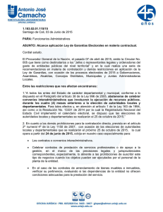 Circular Ley Garantías Junio 03 del 2015