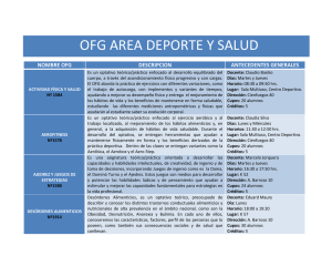 Descripción OFG I° semestre 2012