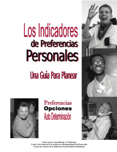 Spanish | Los Indicatores de Preferencias Personales: Una Guía para Planear