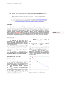 VOLUMEN DE SOLUCI N DE HIDR GENO EN TIERRAS RARAS