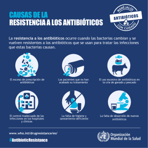 Resistencia a los antibióticos: causas pdf, 4.68Mb