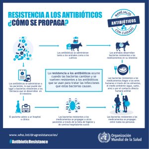 Resistencia a los antibióticos: ¿Cómo se propaga? pdf, 4.69Mb