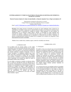 CONTROLADOR DE UN VEHICULO ELECTRICO UTILIZANDO LOS SISTEMAS DE INFERENCIA MANDANI Y SUGENO.pdf