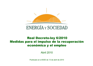 Real Decreto-ley 6/2010
