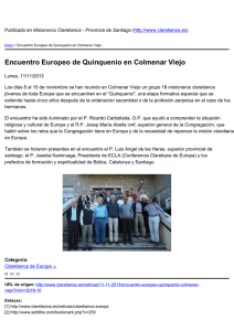 Encuentro Europeo de Quinquenio en Colmenar Viejo