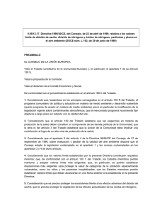 Directiva 1999/30 CE